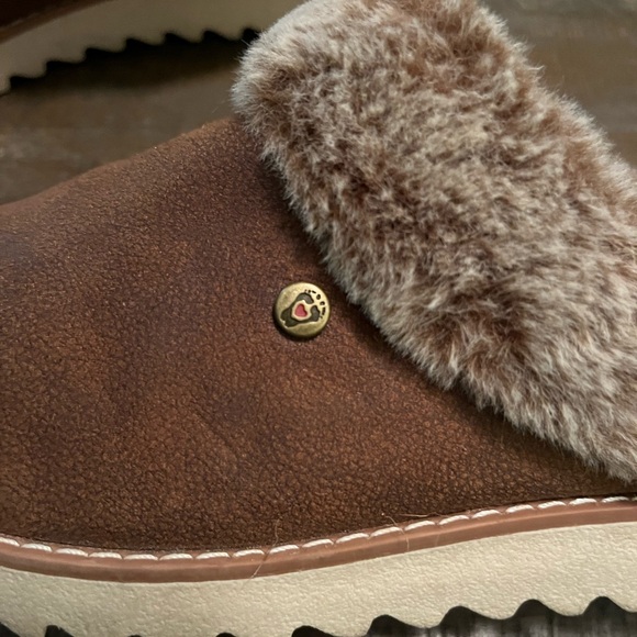 Skechers Womens/Ladies Bobs Mountain Kiss Winter Rock Slippers - Picture 2 of 5